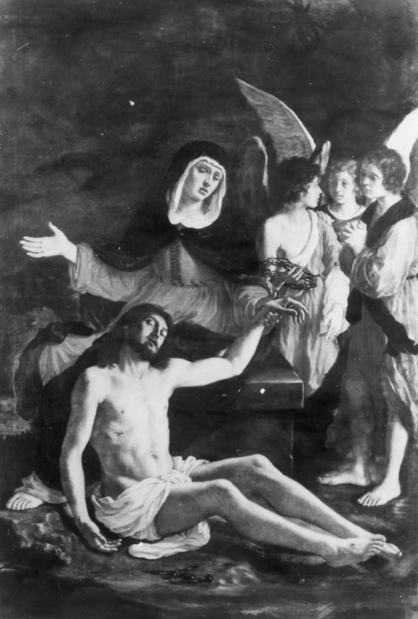 Il giovane - Cristo in pietà e angeli, Carpi, Modena